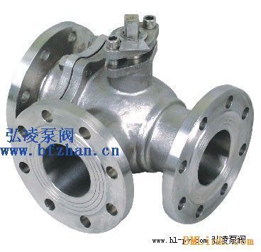 球閥廠家:Q44F/Q45F型L形三通球閥T形三通球閥-【效果圖,產品圖,型號圖,工程圖】-中國